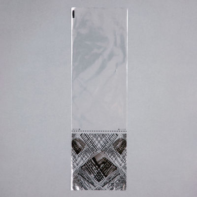 大阪ポリヱチレン販売 パン袋 大阪ポリエチレン ヨーロピアンミシン目付 OP袋(防曇)No.382 黒　1000枚(100枚×10)（直送品）