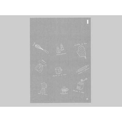 大阪ポリエチレン OPP袋 キッチン雑貨柄 1000枚(100枚×10) 2744 1ケース(1000枚入(100枚×10袋))（直送品）