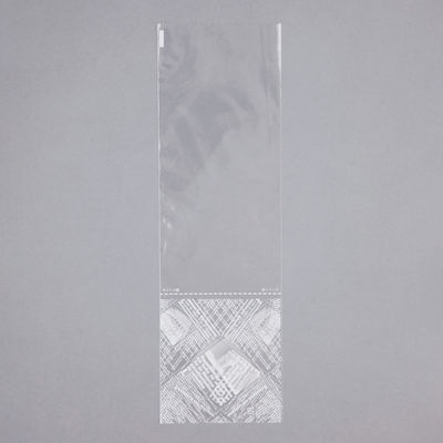 大阪ポリヱチレン販売 パン袋 大阪ポリエチレン ヨーロピアンミシン目付 OP袋(防曇)No.383 白　1000枚(100枚×10)（直送品）