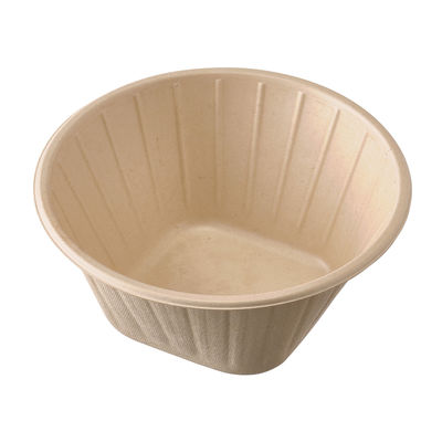 弁当容器 KBボウル165-850 ナチュラル 600枚(50枚×12) 54739 1ケース(600枚入(50枚×12袋))（直送品）