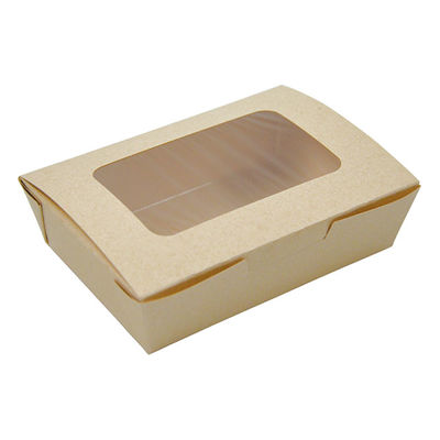 軽食用 ファインテーパーボックス 窓付き S 250枚(25枚×10) 135262 1ケース(250枚入(25枚×10袋))（直送品）