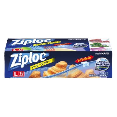 イージージッパーＬ大容量品 4901670116076 18枚×6点セット 旭化成ホームプロダクツ（直送品）