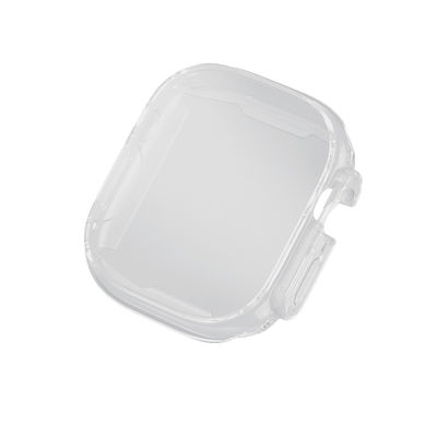 アップルウォッチ 49mm フルカバー ソフト 全面保護 液晶 側面 クリア AW-22CFCUCR エレコム 1個（直送品）