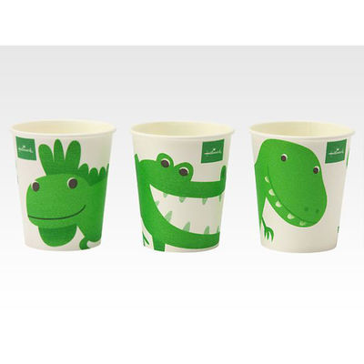 サンナップ 紙コップ ホールマーク どうぶつカップ 150mL　3000枚(100枚×30袋) C15100ZHM（直送品）