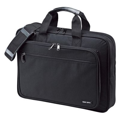 PCバッグ 15.6インチワイドまで対応 ショルダーベルト付属 ブラック BAG-U52BK3 パソコンキャリングバッグ 1個（直送品）