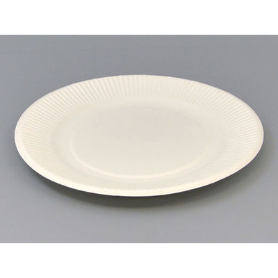 ペーパーウェア 紙皿 プレートスタンダード No.8 00086786 1セット(1200枚:100枚×12袋)（直送品）