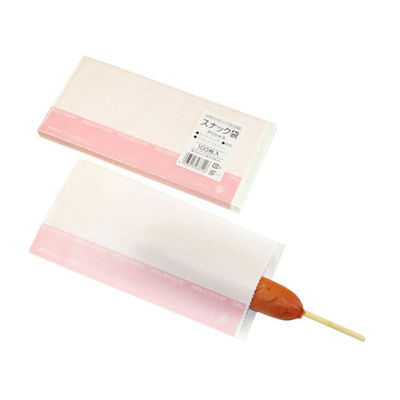 惣菜袋　【耐油紙】スナック袋 デリシャス　4000枚(100枚×40) 00315130　アオトプラス（直送品）