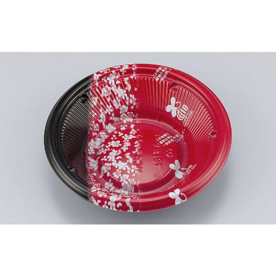 どんぶり容器　BF丸丼18L　咲季B本体　900枚(50枚×18) 014521804A185　シーピー化成（直送品）