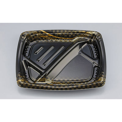 弁当容器 TNほうび8-1 いち紐黒本体　600枚(50枚×12) 025070801A075　シーピー化成（直送品）