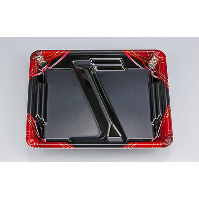 弁当容器 TN味来7S-2 あやな赤本体　600枚(50枚×12) 025080752A455　シーピー化成（直送品）