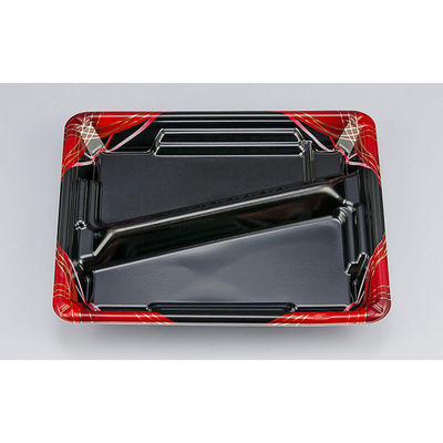 弁当容器 TN味来8S-1 あやな赤本体　600枚(50枚×12) 025080851A455　シーピー化成（直送品）