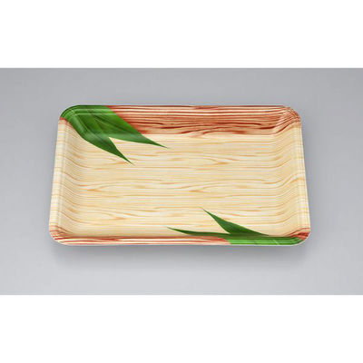 汎用トレー 新LQ17-25 笹木目　900枚(100枚×9) 0551717251470　シーピー化成（直送品）