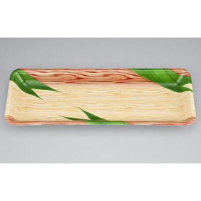 汎用トレー 新LW14-25 笹木目　1000枚(100枚×10) 0552314251470　シーピー化成（直送品）