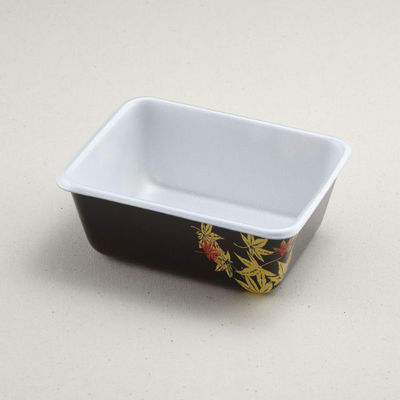 青葉紙業 弁当容器 B-46 本体 もみじ 700枚(50枚×14) 201578 1ケース(700枚入(50枚×14袋))（直送品）