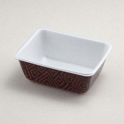 青葉紙業 弁当容器 B-46 本体 らんたい 700枚(50枚×14) 201577 1ケース(700枚入(50枚×14袋))（直送品）