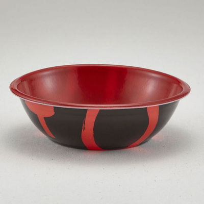 青葉紙業 どんぶり容器 SD-180 本体 耐熱三紋内赤 450枚(50枚×9) 205037 1ケース(450枚入(50枚×9袋))（直送品）