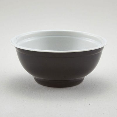 青葉紙業 丼・重容器 D-1(本体)耐熱黒 500枚(50枚×10) 205132 1ケース(500枚入(50枚×10袋))（直送品）