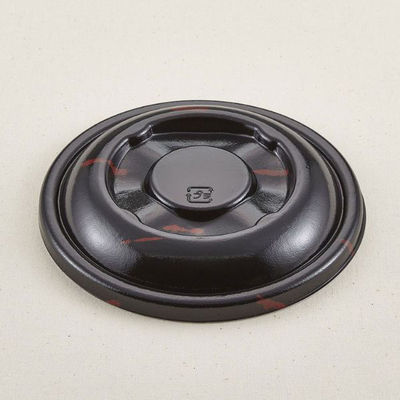 どんぶり容器 D-2 うるし ND共蓋(D-22共通) 600枚(50枚×12) 205394 1ケース(600枚入(50枚×12袋))（直送品）