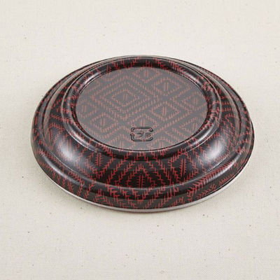 青葉紙業 どんぶり容器 D-6 らんたい 共蓋 1000枚(100枚×10) 206217 1ケース(1000枚入(100枚×10袋))（直送品）