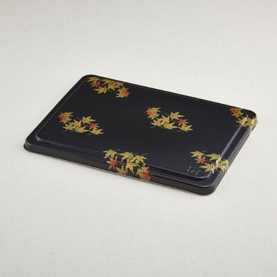 青葉紙業 仕出し容器 F-7 蓋 もみじ 300枚(25枚×12) 210418 1ケース(300枚入(25枚×12袋))（直送品）