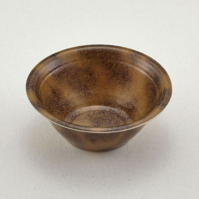 青葉紙業 麺容器 ラーメン 小(本体)耐熱茶しがらき 600枚(50枚×12) 221347 1ケース(600枚入(50枚×12袋))（直送品）