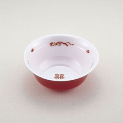 青葉紙業 麺容器 ラーメン 特中(本体)龍外赤 450枚(50枚×9) 221551 1ケース(450枚入(50枚×9袋))（直送品）