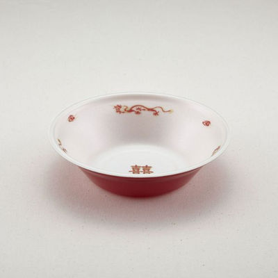 青葉紙業 どんぶり容器 あさどん 190 耐熱龍外赤 1200枚(50枚×24) 221882 1ケース(1200枚入(50枚×24袋))（直送品）