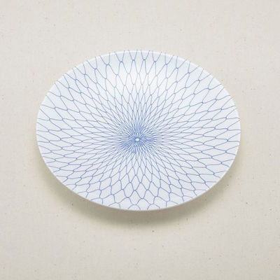 青葉紙業 丸皿 まるひらざら 190 あみめ 500枚(25枚×20) 222451 1ケース(500枚入(25枚×20袋))（直送品）