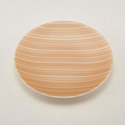 青葉紙業 丸皿 まるひらざら 190 赤木目 500枚(25枚×20) 222461 1ケース(500枚入(25枚×20袋))（直送品）