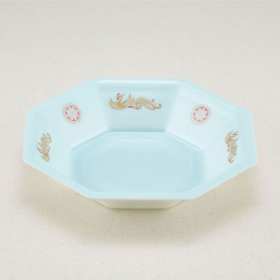 青葉紙業 角丼容器 八角皿 中 本体 耐熱おおとり 600枚(50枚×12) 224111 1ケース(600枚入(50枚×12袋))（直送品）