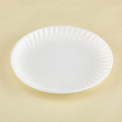 青葉紙業 丸皿 取り皿 大 白 1000枚(100枚×10) 226101 1ケース(1000枚入(100枚×10袋))（直送品）