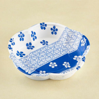 青葉紙業 惣菜容器 フラワー 120 本体 小梅 1600枚(50枚×32) 230013 1ケース(1600枚入(50枚×32袋))（直送品）