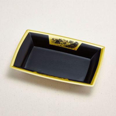 青葉紙業 刺身容器 しばぶね 14 さんすい 1200枚(100枚×12) 234602 1ケース(1200枚入(100枚×12袋))（直送品）