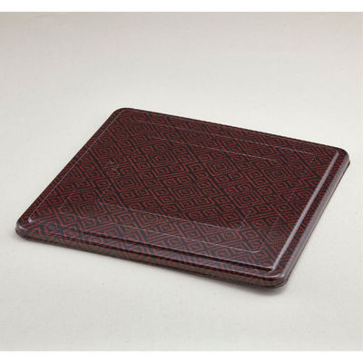 青葉紙業 仕出し容器 会席折 中(蓋)らんたい 240枚(20枚×12) 257117 1ケース(240枚入(20枚×12袋))（直送品）