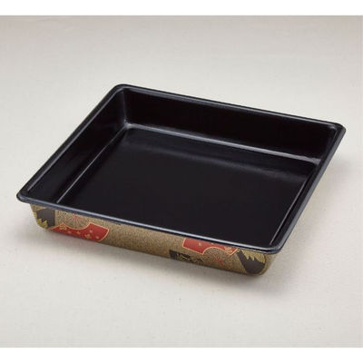 青葉紙業 仕出し容器 会席折 小(本体)まいおうぎ 300枚(25枚×12) 258019 1ケース(300枚入(25枚×12袋))（直送品）