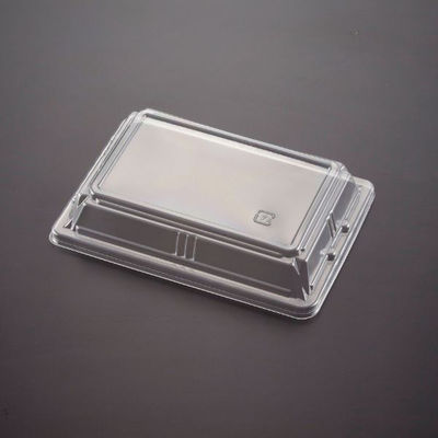 青葉紙業 寿司容器 あさ折 9 蓋 透明 800枚(50枚×16) 263031 1ケース(800枚入(50枚×16袋))（直送品）