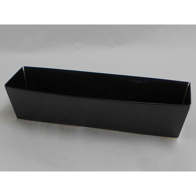 菓子容器 カラートレースリム150 ブラック 伊藤景パック　800枚(100枚×8) 5140808　伊藤景パック産業（直送品）