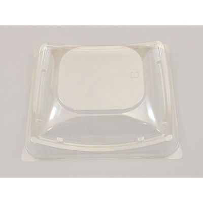 デンカポリマー 軽食容器 D'sカフェ15-15S蓋 800枚(50枚×16) 571373 1ケース(800枚入(50枚×16袋))（直送品）