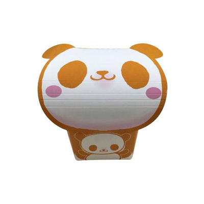 軽食用 あにぽて パンダ オレンジ AnimaL Poteco 1000枚(25枚×40) 612976（直送品）