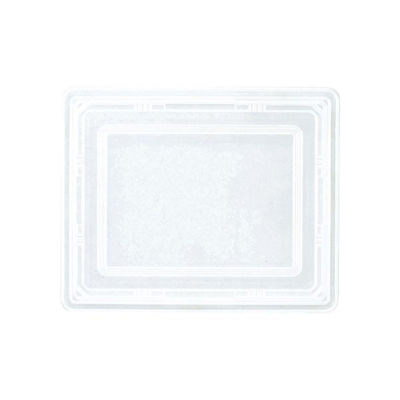 アヅミ産業 仕出弁当 T-110-B蓋 透明 400枚(20枚×20) 905039 1ケース(400枚入(20枚×20袋))（直送品）