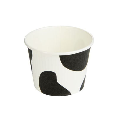 菓子容器 ND-55FCL(53H)片面PET 牛柄 伊藤景パック　2000枚(100枚×20) 9100182　伊藤景パック産業（直送品）