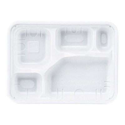 アヅミ産業 弁当容器 AT-300 身 白 900枚(100枚×9) AT300MWH-1 1ケース(900枚入(100枚×9袋))（直送品）