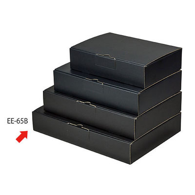 ヤマニパッケージ 宅配箱 EE-65B はっ水宅配箱 6cm 黒 100枚(50枚×2) 1ケース(100枚入(50枚×2袋))（直送品）