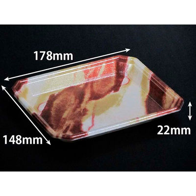 温惣菜・軽食トレー YJ-18-15C はなのオレンジ　1500枚(50枚×30) FLGX212　リスパック（直送品）