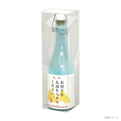 贈答箱 K-1268 機械栓用クリアケース 720ml 1本 300枚(25枚×12) 1ケース(300枚入(25枚×12袋))（直送品）