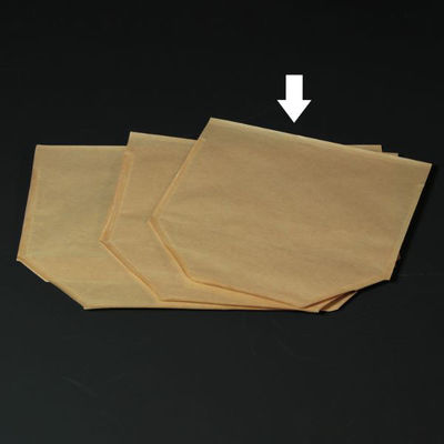 惣菜袋 窓付デルタバッグ(茶) 180×175 3000枚(100枚×30) PP000031 1ケース(3000枚入(100枚×30袋))（直送品）