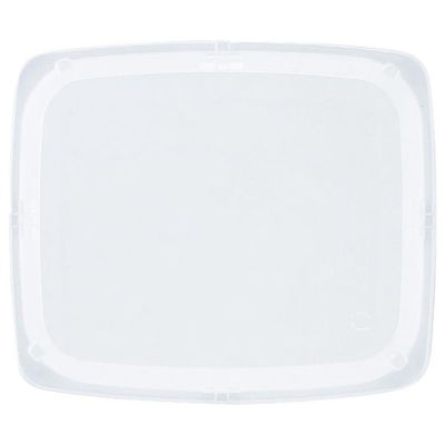 アヅミ産業 弁当容器 T-25-21 蓋 透明 600枚(50枚×12) T25-21FT 1ケース(600枚入(50枚×12袋))（直送品）