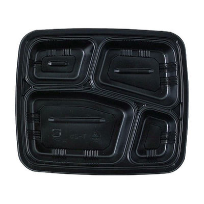 弁当容器 T-24-A 本体 黒(超耐寒) 900枚(50枚×18) T24MABK-1 1ケース(900枚入(50枚×18袋))（直送品）