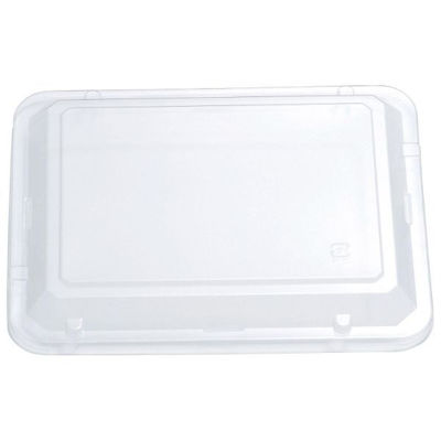 アヅミ産業 弁当容器 T-80-60-F 蓋 800枚(50枚×16) T80-60FT-F 1ケース(800枚入(50枚×16袋))（直送品）