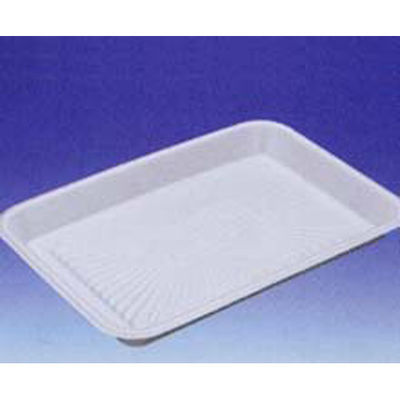 デンカポリマー トレー　Q-150 白　500枚(50枚×10) 22960（直送品）